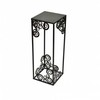Be Prekinio Zenklo Gėlių stovas 80x23,5x23,5cm Juodos spalvos