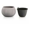 Prosperplast Gėlių vazonas Beton Bowl 19x29cm Pilka
