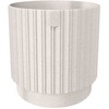 FORM PLASTIC Gėlių vazonas Eco Wood Mika Cyli 18cm Balta