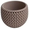 Prosperplast Gėlių vazonas Splofy Bowl Rudas 11x14cm