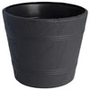 FORM PLASTIC Gėlių vazonas Woody 1 pilkas
