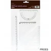 Geometrinis rinkinys Gr-032t, skaidrus Grand