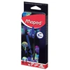 Ģeometriskais komplekts Maped Deepsea Paradise 9 daļas metāla kastē blisterī
