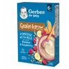 Gerber Grain Grow Milk Kviečių ir avižų košė Bananų ir aviečių 200 g 6m+
