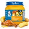 Gerber kremas iš lengvų daržovių su vištiena vakarienė nuo 5 mėnesių 125 g