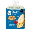 Gerber Kriaušės, bananai, avietės ir muslis po 6 mėnesio 80 g