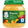 Gerber Organic „Gerber“ ekologiškas obuolių ir persikų putėsių desertas 125g