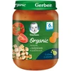 Gerber Organic Vakarienė Gerber Organinės daržovės Kalakutienos veršiena kūdikiams 6m+ 6x 190g