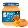 Gerber vakarienė kūdikiams ir vaikams Moliūgų tyrė nuo 4 mėnesių 125 g