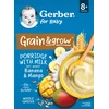 GERBERAS PILNAS GRŪDŲ Bananų-mangų pieno košė po 8 mėnesių 200g