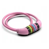 Gerda Baby Combo Flex 650/8c - rožinė kodinė dviračio spyna