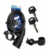 Gerda Flex 1000/6a dviračio trosas, 100 cm, 2 raktai, laikiklis
