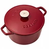 Gerlach Ketaus puodas 3 l NATUR IRON bordo