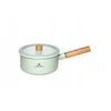 GERLACH NATUR ENAMEL Žalias emaliuotas puodas 2 l su dangteliu 18 cm