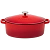 GERLACH Natur Iron ketaus kepimo keptuvė 31 cm Raudona