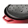 GERLACH Natur Iron ketaus kepimo keptuvė 31 cm Raudona