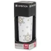 Gertuvė-termosas 340 ml ART DECO balta/juoda spalva Ambition 66700