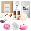 Gift Home Rinkinys dovanoms žvakėms gaminti, 3D PEONY pelėsis, sojų žvakė, gėlės