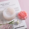Gift Home Rinkinys dovanoms žvakėms gaminti, 3D PEONY pelėsis, sojų žvakė, gėlės