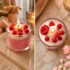 Gift Home Silikoninė forma RASPBERRY formelė 3D avietinė dekoracija muilinėms žvakėms 9 vnt.