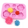 Gift Home Silikoninės formos SPRING FLOWERS forma muilo ir vaško liejiniams gaminti