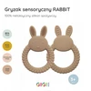 Gigi Kids Silikoniniai dantukai kūdikiui, sensorinis, dantų dygimui, raminantis triušis
