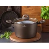 GILIŲJŲ PUODŲ INDUKCINIS VALDINOX AURUM 6,0 L 24 CM NELIPA SU dangteliu