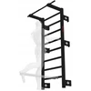 Gimnastikos kopėtėlės Zider, 215.5 cm, baltos