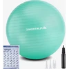 GIMNASTINIS Kamuolys 55 cm JOGA PILATES FITNESO PRATIMAS STABILUMO BALANSAVIMAS