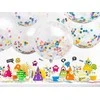 Party Deco Gimtadienio kepuraitės "Pasigamink monstrą pats" 16cm 6 vnt