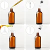 GINTARO 6X10ML GLASS LAŠINTUVIŲ ALIEJAI KVEPALAI SKYSČIAI