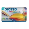 Giotto Akvarel.pieštukai STILNOVO met.dėž 12sp 256200 FILA