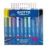 Giotto Cf10 žymekliai su dvigaliu galiuku, 10 vnt.