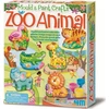 4M Rinkinys Kūrybingas gipso liejinių rinkinys – zoologijos sodas