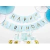 PartyDeco Girlianda melsva Happy Birthday, 15x175