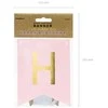 PartyDeco Girlianda rausva Happy Birthday, 15x175