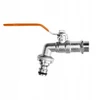 GKK0434 Rutulinis čiaupas GZ3/4" ŽALVARIS, nikeliuotas