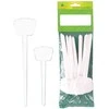 Gl Plastic Plokštelės užrašams L13cm/25vnt. plastikinės/baltos