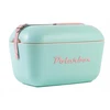 Glacière - Polarbox 20L Cyan - Oro izoliacija 2 sluoksnių - Konvertuojamas dangtis - Natūralios odos rankena
