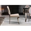 Invicta Interior Glamour kėdė Modern Barock Chair Velvet rusvai gelsvas 40796 IŠPARDAVIMAS -80%
