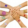 GLITTER TATTUOS „Pasidaryk pats“ šablonų rinkinys, skirtas VAIKAMS, KŪRYBINIŲ RAŠTŲ RINKINYS