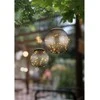 Globo Toys LED lauko šviestuvas su saulės baterija IP44 Globo 3000K 3V juodas