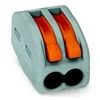 Gnybtas WAGO, 3 x 0,08-4 mm2, 50 vnt.