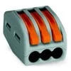Gnybtas WAGO, 3 x 0,08-4 mm2, 50 vnt.