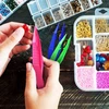 Goaduoynt 20Vnt. PLASTIKINIAI DU DUJAI VAIKAMS PAPUOŠALŲ DARYTI SPALVINGUS