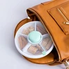 GOBE SNACK SPINNER užkandžių konteineris, priešpiečių dėžutė Coral Rožinė