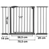 Gockowiak APSAUGOS KLIŪTĖS APSAUGOS VARTAI LAIPTĖMS, IŠPLĖTIMAS, 75-127cm