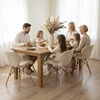 Gockowiak MURET VELVET VELVET BEIGE MINŠTA KĖDĖ VALGOMOJE SVETAINEI