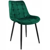 Gockowiak NORMAN VELVET KĖDĖ, TAMSIAI ŽALIA, ELEGANTI VALGOMOJE SVETAINEI