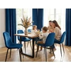 Gockowiak ORLANDO VELVET NAVY VELVET KĖDĖ SVETAINEI, MODERNA
